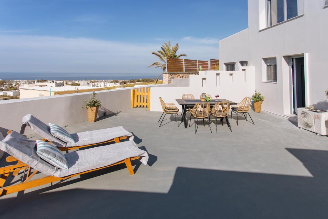 Amer Villa Santorini With Outdoor Hot Tub Vothon Екстер'єр фото